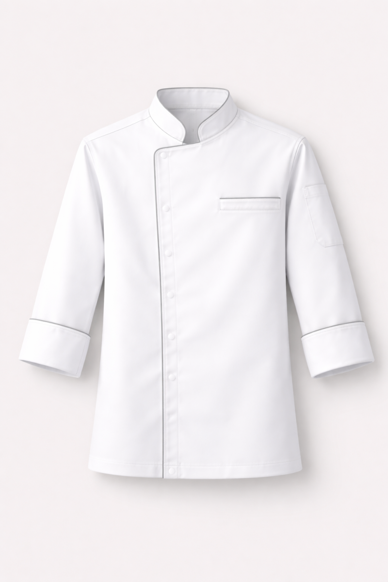 Áo bếp tay dài nam nữ AB-U-004