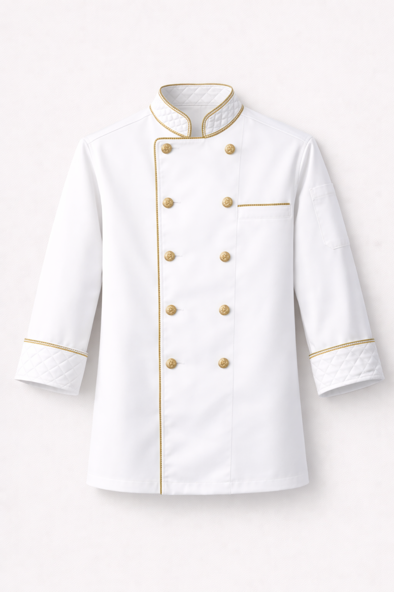 Áo bếp tay dài nam nữ AB-U-005