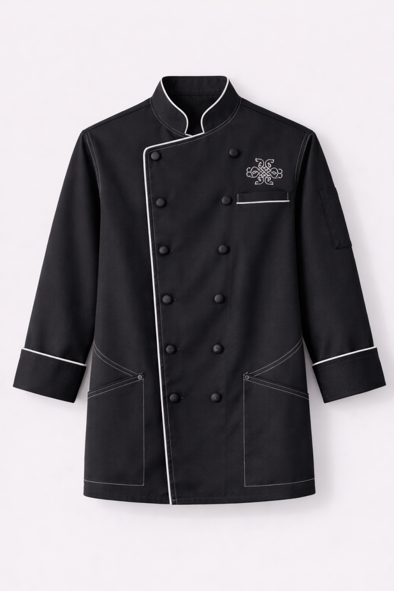 Áo bếp tay dài nam nữ AB-U-006