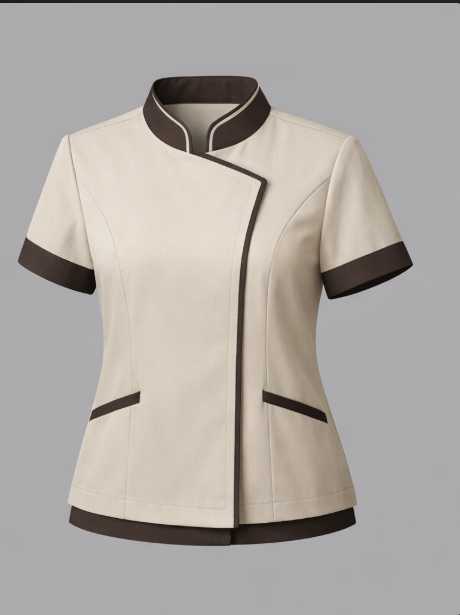 Áo đồng phục buồng phòng khách sạn nữ AKS-F-001