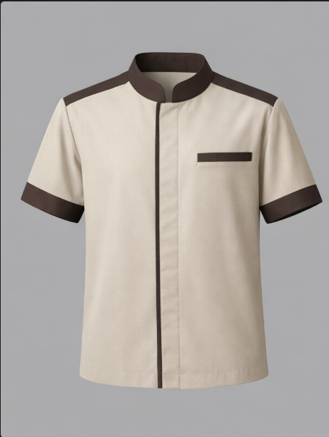 Áo đồng phục buồng phòng khách sạn nam AKS-M-001