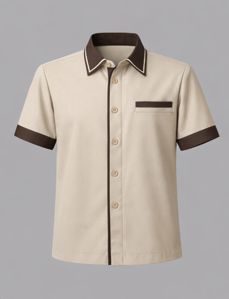 Áo đồng phục buồng phòng khách sạn nam AKS-M-002